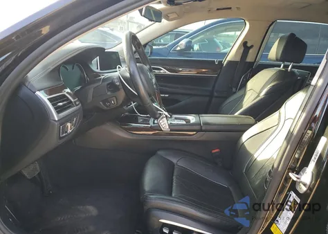 2016 BMW 750 I из США, поврежденный, VIN WBA7F0C59GGM20875